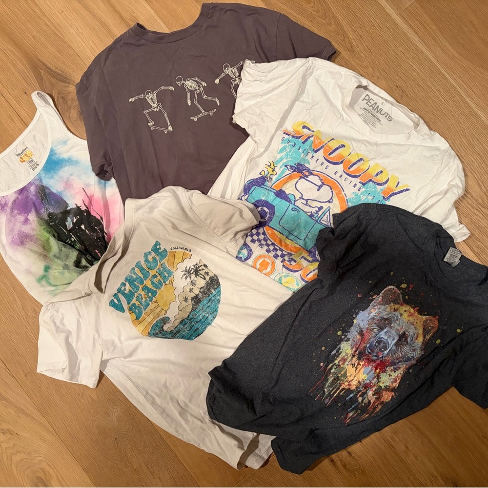 Short Sleeve Tee Bundle - Assorted Colors